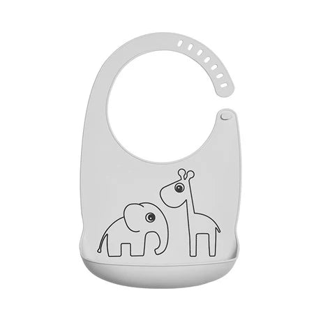 Babero de Silicona Deer Friends