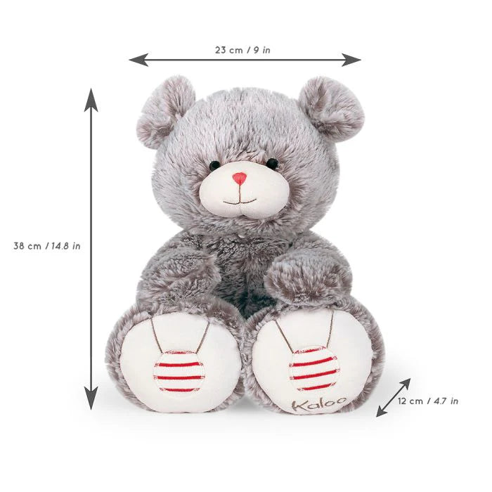 Peluche Oso de peluche prestigio gris 38 cm Kaloo