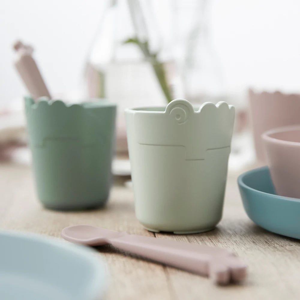 Mini Taza Kiddish - Cocodrilo