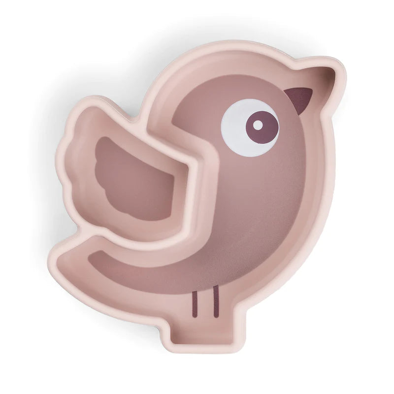 Plato snack de silicona stick&stay - birdee