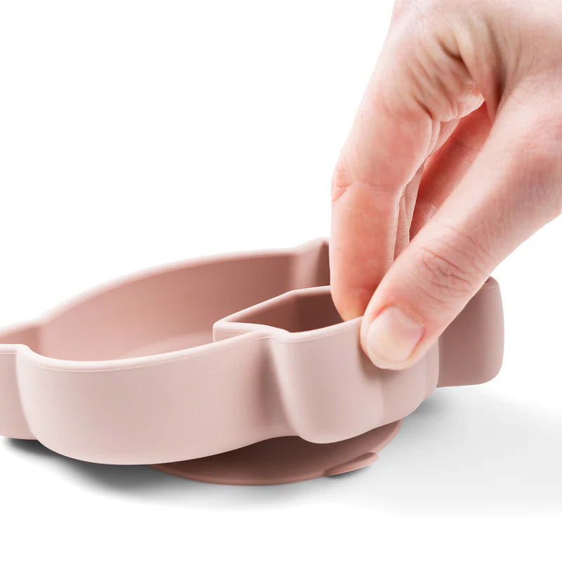 Plato snack de silicona stick&stay - birdee