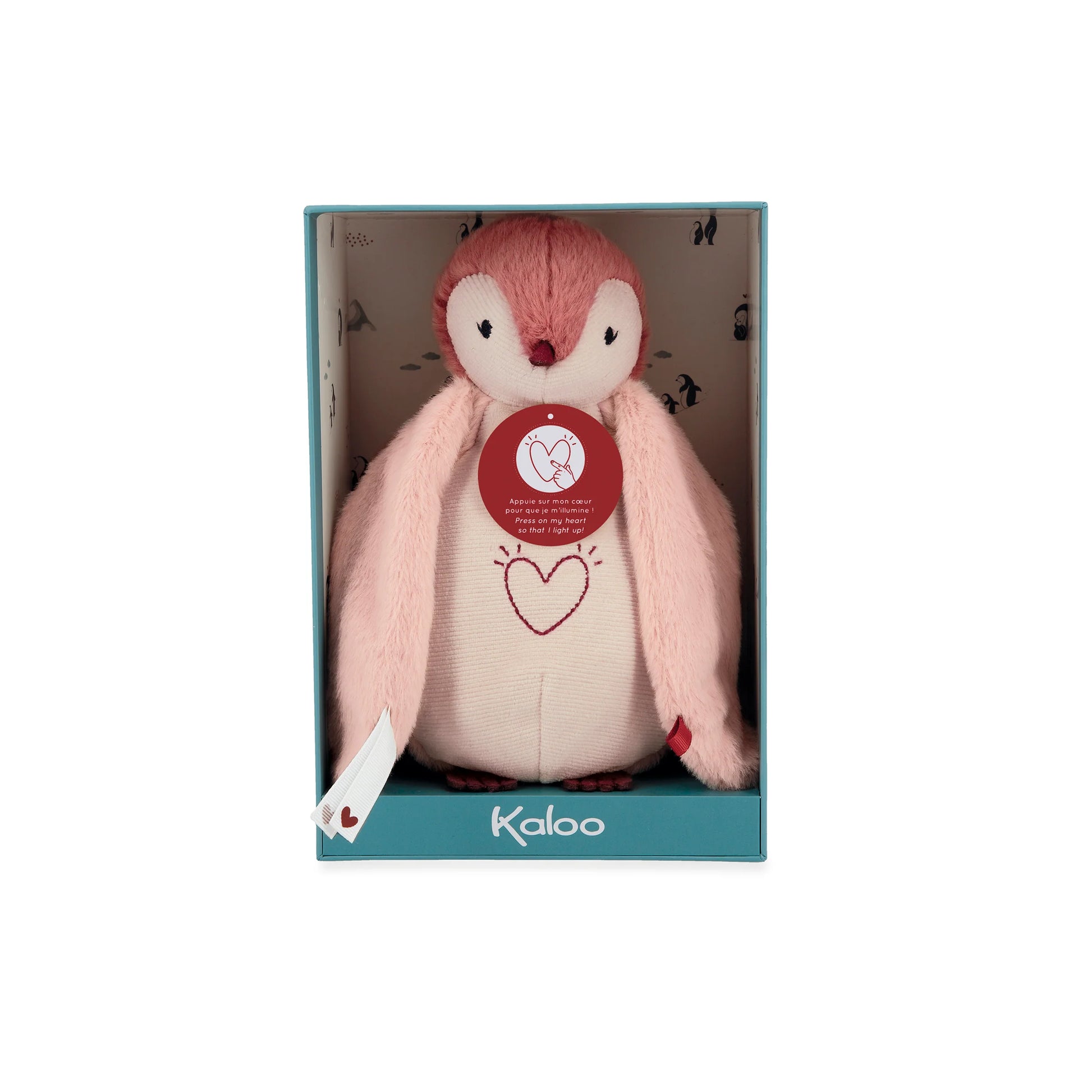 Peluche pingüino con luz nocturna Kaloo